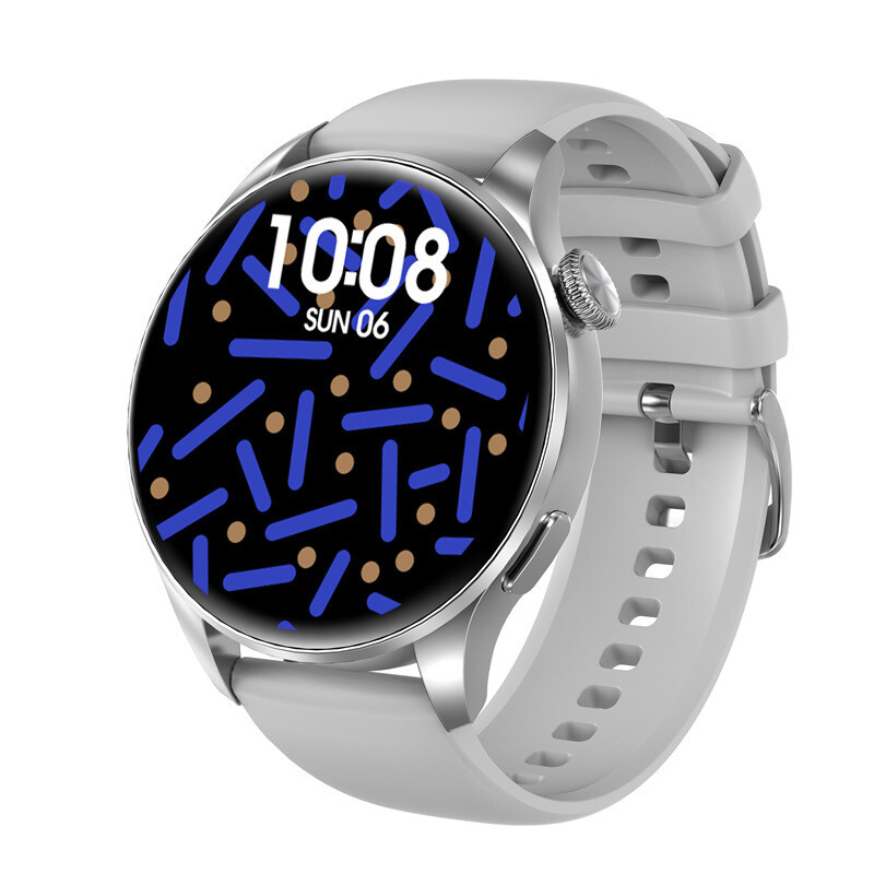 Трансграничен нов DT3НОВ интелигентен часовник сърдечен ритъм Bluetooth разговор спортна гривна с висока разделителна способност NFC гласов асистент