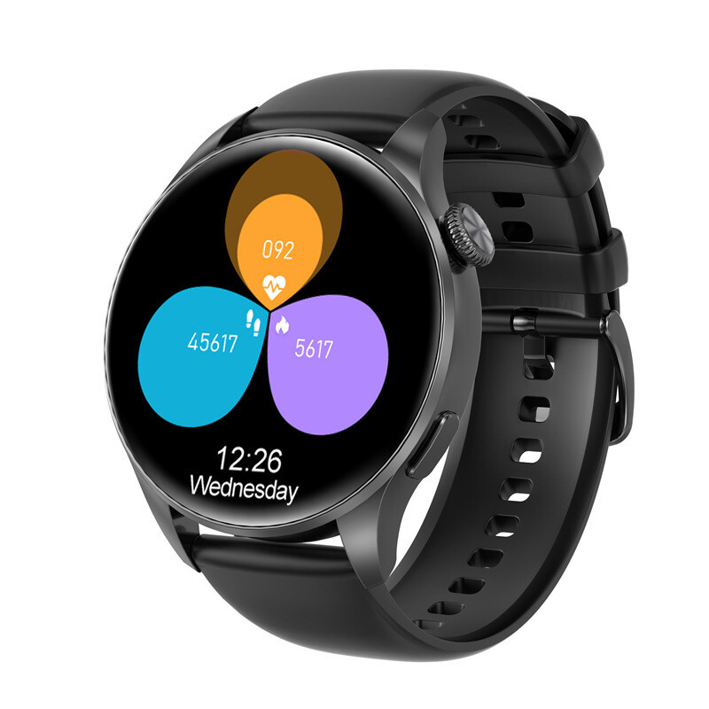 Трансграничен нов DT3НОВ интелигентен часовник сърдечен ритъм Bluetooth разговор спортна гривна с висока разделителна способност NFC гласов асистент