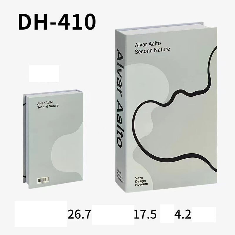 Šiuolaikinė paprasta netikra knyga, sulankstomo stiliaus, ornamentai, modeliavimo knyga, rekvizitai, knyga, svetainė, minkšta apdaila, modelis, kambario dekoravimo knyga