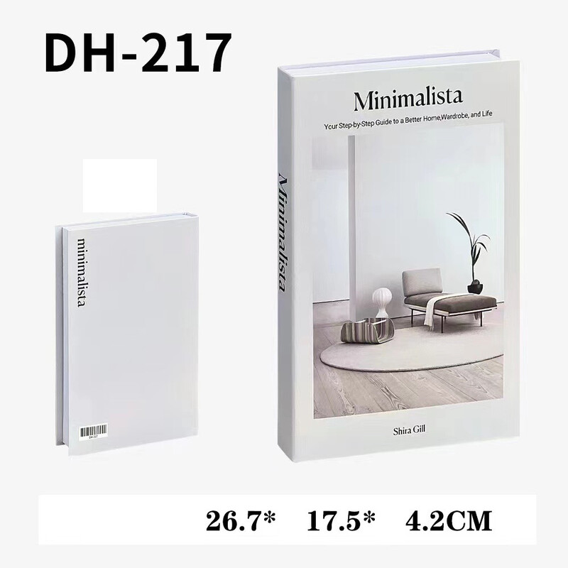 Šiuolaikinė paprasta netikra knyga, sulankstomo stiliaus, ornamentai, modeliavimo knyga, rekvizitai, knyga, svetainė, minkšta apdaila, modelis, kambario dekoravimo knyga