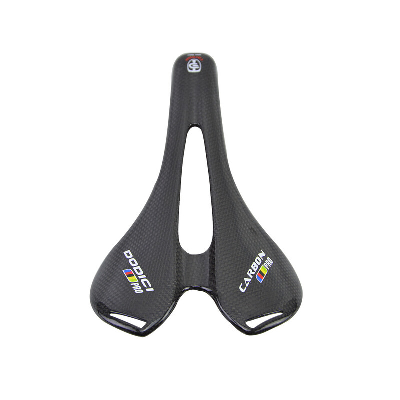 Pārrobežu DODICI Pro pilna oglekļa šķiedra kalnu ceļu velosipēda sēdekļa seglu dobais spilvens 3k spilgti matēts
