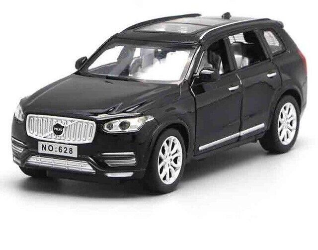 Автомобил Volvo XC90, Метал, Мащаб 1:32, Черна