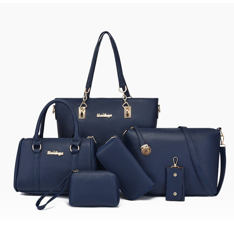 Производители  2023 нова трансгранична тенденция чанта за майка и дете от шест части чанта чанта през рамо чанта месинджър дамска голяма чанта