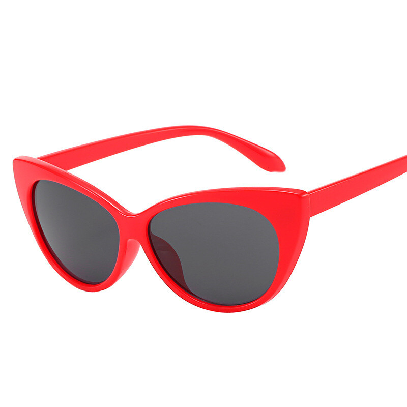 Ochelari de soare la modă cu tendință de personalitate europeană și americană ochelari de soare cu ochi de pisică ochelari de soare cu față rotundă pentru femei aliexpress stil fierbinte
