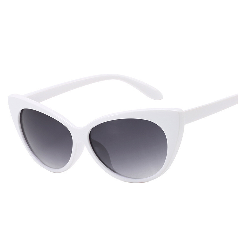 Ochelari de soare la modă cu tendință de personalitate europeană și americană ochelari de soare cu ochi de pisică ochelari de soare cu față rotundă pentru femei aliexpress stil fierbinte