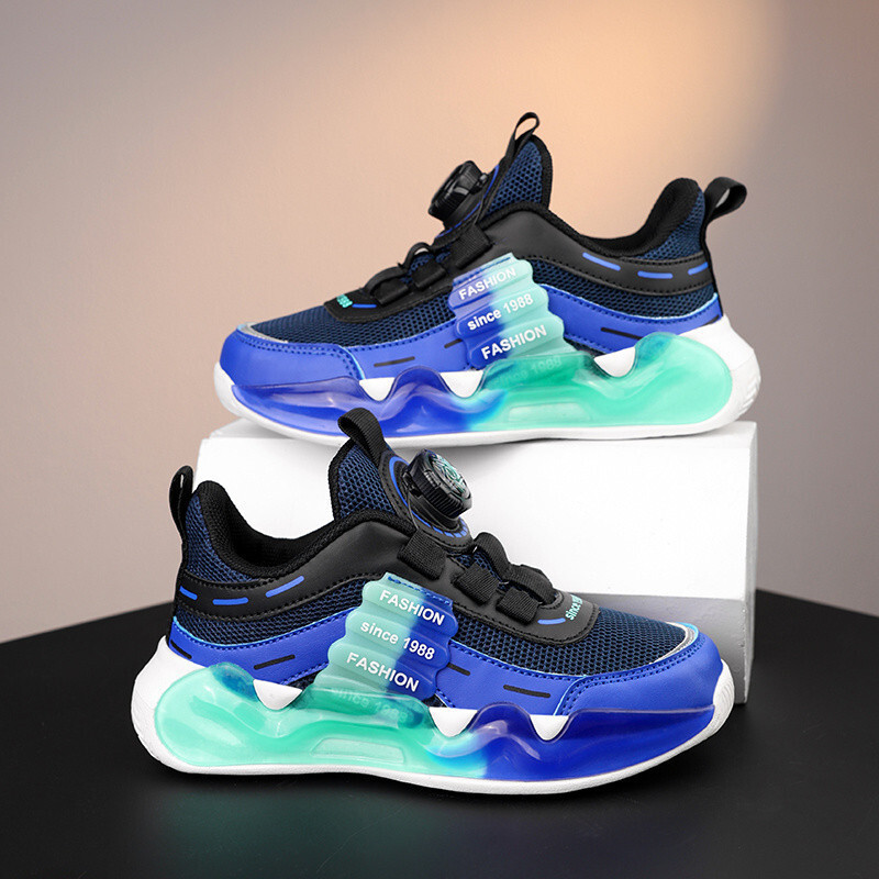 „Clearance Boys Shoes“ mygtukai Sportiniai batai 2025 m. Pavasariniai berniukų batai Neslystantys bėgimo bateliai Itin lengvi minkšti, kvėpuojantys tinkleliai