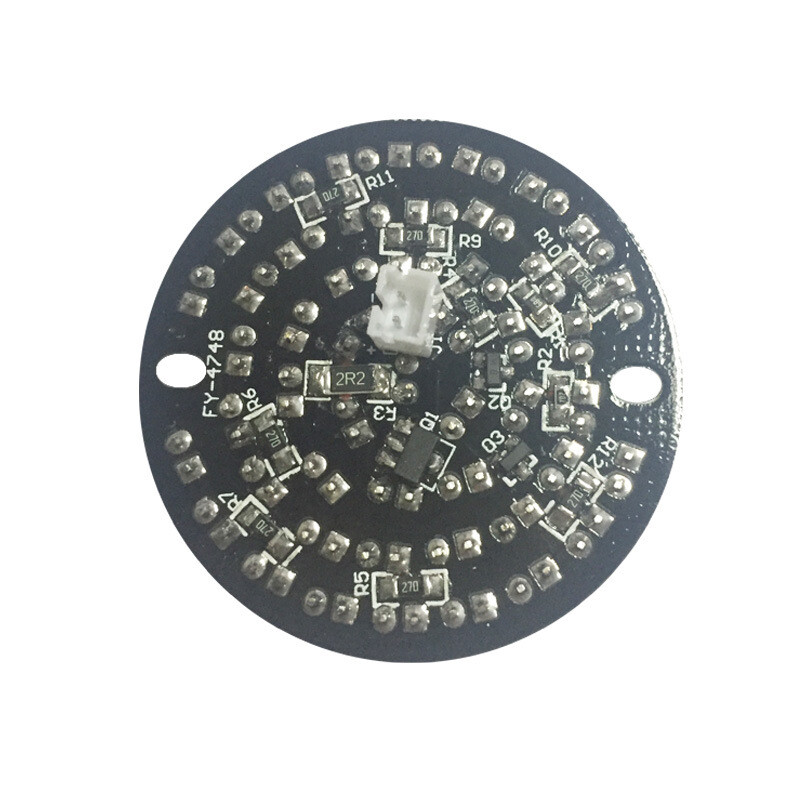 Tiesioginis pardavimas 48 LED infraraudonųjų spindulių užpildymo lemputė 850 nm infraraudonųjų spindulių šviesa stebėjimo užpildymo šviesa speciali infraraudonųjų spindulių