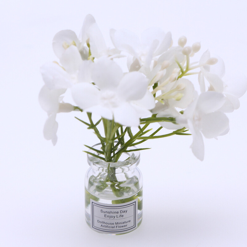 Lėlių namelis lėlių namelio mini gamykla OB11 modeliavimas gėlių baldų dekoravimas BJD miniatiūrinis modelis vazoninis augalas