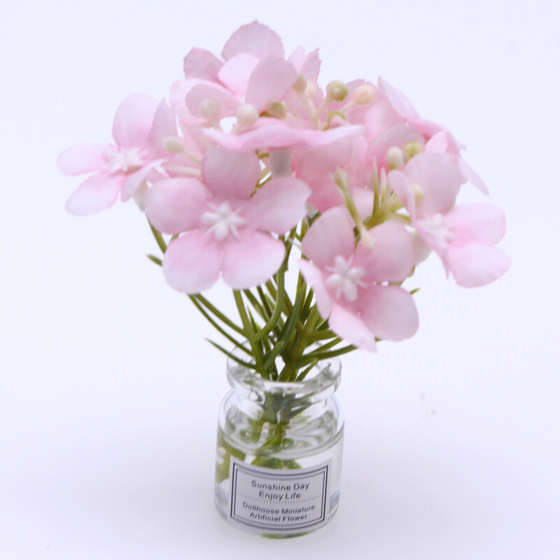 Lėlių namelis lėlių namelio mini gamykla OB11 modeliavimas gėlių baldų dekoravimas BJD miniatiūrinis modelis vazoninis augalas