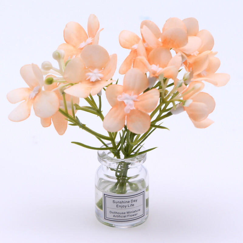 Lėlių namelis lėlių namelio mini gamykla OB11 modeliavimas gėlių baldų dekoravimas BJD miniatiūrinis modelis vazoninis augalas