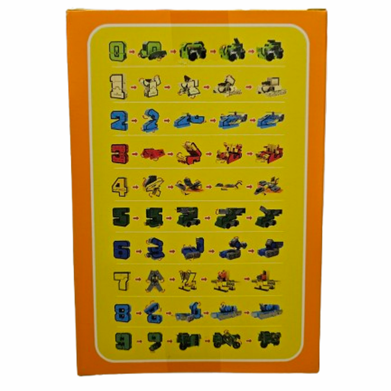 Играчка Трансформърс, Цифра 4, Интерактивна, Пластмасова, Многоцветен