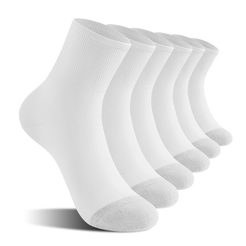 Нови патентовани антибактериални и дезодориращи чорапи за мъже, есен и зима Австралийски памучни големи свободни чорапи за мъже и жени Дълги чорапи без кости