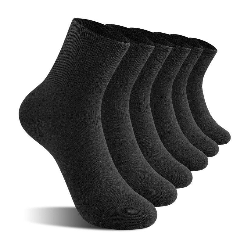 Нови патентовани антибактериални и дезодориращи чорапи за мъже, есен и зима Австралийски памучни големи свободни чорапи за мъже и жени Дълги чорапи без кости