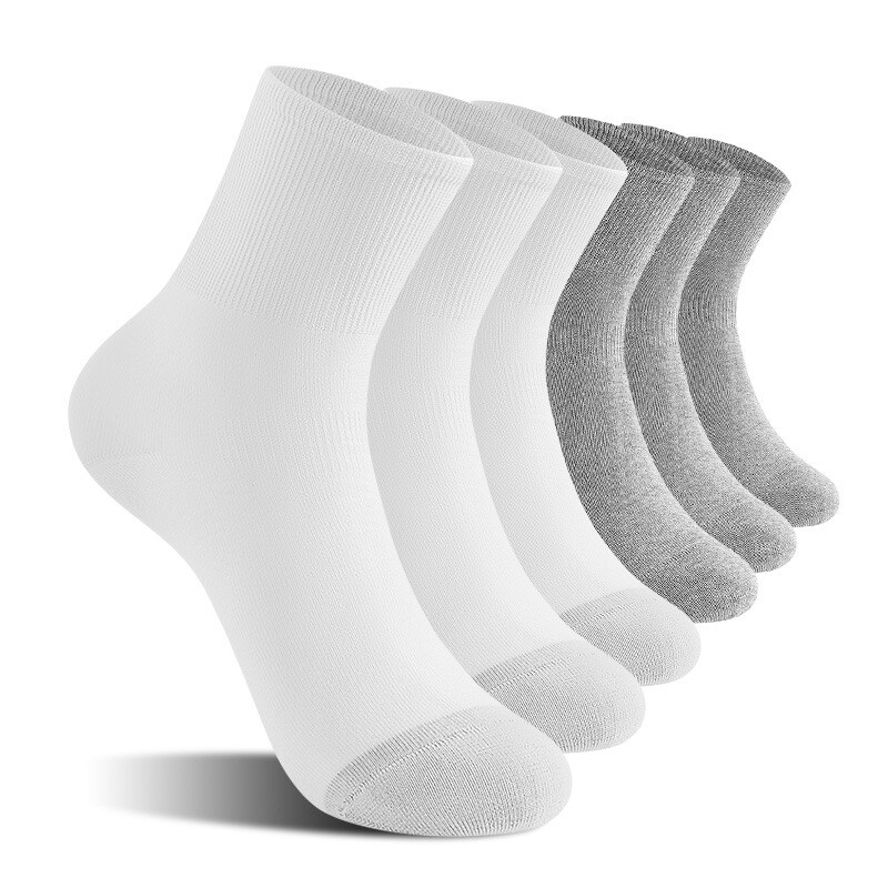 Нови патентовани антибактериални и дезодориращи чорапи за мъже, есен и зима Австралийски памучни големи свободни чорапи за мъже и жени Дълги чорапи без кости