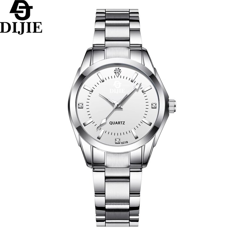 Нов ins бизнес студентски темперамент светлинна тенденция мода универсален часовник женски кварцов часовник стоманен колан немеханичен часовник