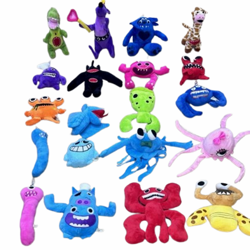 Комплект играчки Garten of Banban , Плюшени, 5 броя, 28-30 см