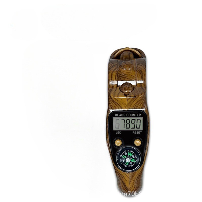 Ηλεκτρονικός μετρητής αποσυμπίεσης με μετρητή σφαιρών κόκκων ξύλου, μέτρηση με το χέρι, μέτρηση χειρός πυξίδας