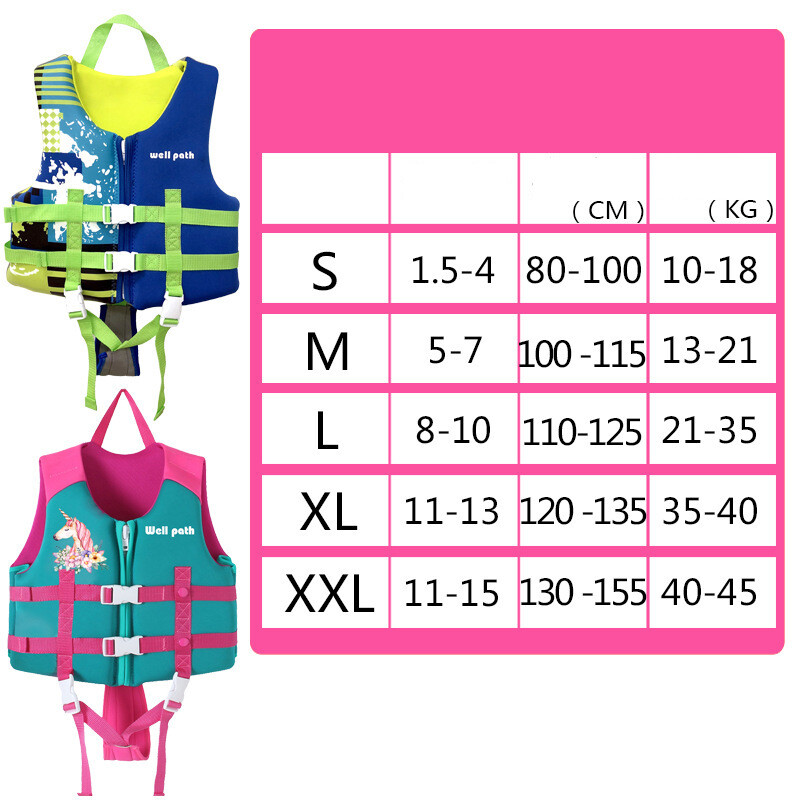 Vipass päästevest laste täispuhutav kaasaskantav vest ujuvvest ujumistrikoo hulgimüük laste päästevest
