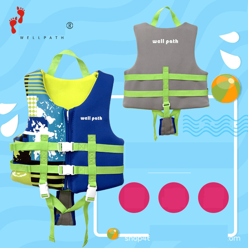 Vipass päästevest laste täispuhutav kaasaskantav vest ujuvvest ujumistrikoo hulgimüük laste päästevest