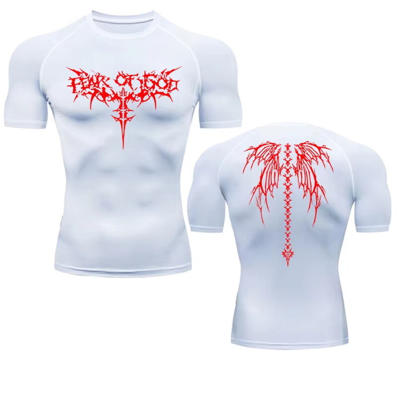 2025 m. krepšinio sporto pėdkelnės Greitai džiūstantys kūno rengybos drabužiai trumpomis rankovėmis Drabužiai bėgimo treniruotėms Didelio elastingumo drėgmę sugeriantys kompresiniai drabužiai marškinėliai