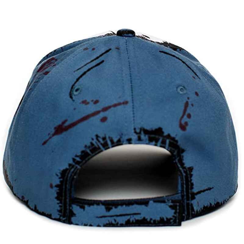 Karštas tarpvalstybinis išpardavimas „The Walking Dead Game“ anime, vyrų ir moterų išsiuvinėta D beisbolo kepuraite