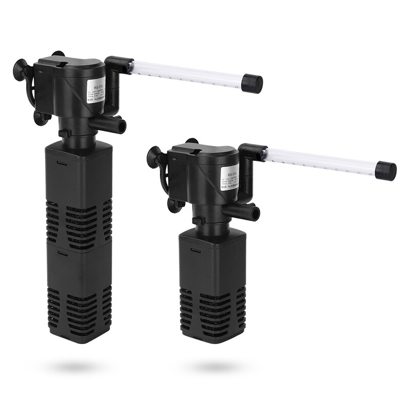 Tarpvalstybinė žuvų bako filtro lietaus dušo funkcija trys viename akvariumo cirkuliacinis akvariumo deguonies siurblys žuvų auginimui