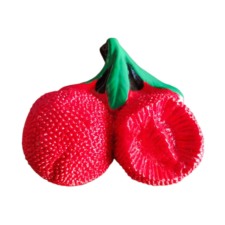 Μεγάλη προσομοίωση ανανάς μαγνήτης ψυγείου 3d τρισδιάστατο jackfruit πορτοκαλί μαγνητικό αυτοκόλλητο μήνυμα μαγνήτης