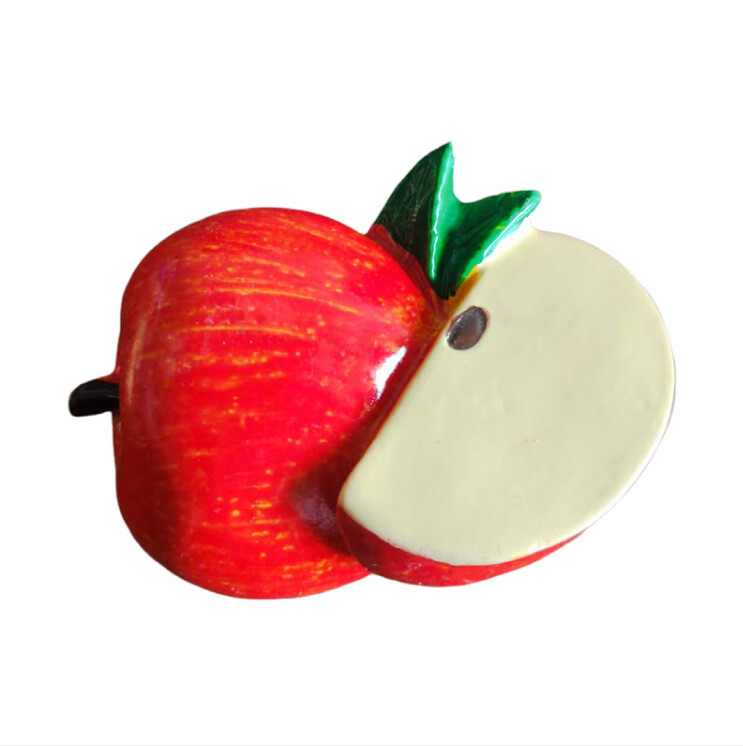 Μεγάλη προσομοίωση ανανάς μαγνήτης ψυγείου 3d τρισδιάστατο jackfruit πορτοκαλί μαγνητικό αυτοκόλλητο μήνυμα μαγνήτης