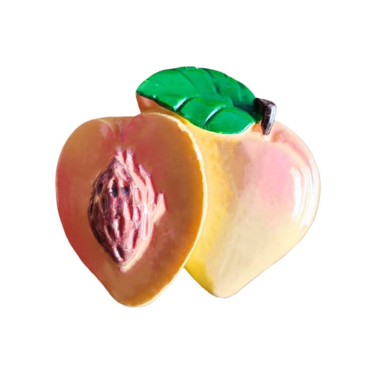 Μεγάλη προσομοίωση ανανάς μαγνήτης ψυγείου 3d τρισδιάστατο jackfruit πορτοκαλί μαγνητικό αυτοκόλλητο μήνυμα μαγνήτης