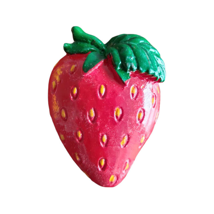 Μεγάλη προσομοίωση ανανάς μαγνήτης ψυγείου 3d τρισδιάστατο jackfruit πορτοκαλί μαγνητικό αυτοκόλλητο μήνυμα μαγνήτης