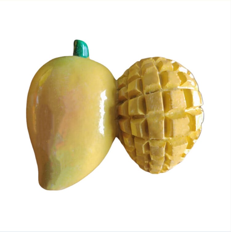 Μεγάλη προσομοίωση ανανάς μαγνήτης ψυγείου 3d τρισδιάστατο jackfruit πορτοκαλί μαγνητικό αυτοκόλλητο μήνυμα μαγνήτης