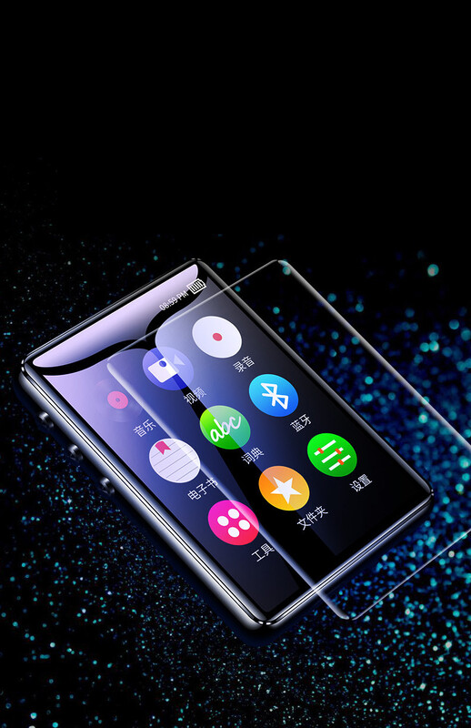 Shangzhan X62 žodynas Bluetooth 2,4 colio mp3 viso ekrano Walkman jutiklinio ekrano studentų versija MP4 mažas nešiojamas