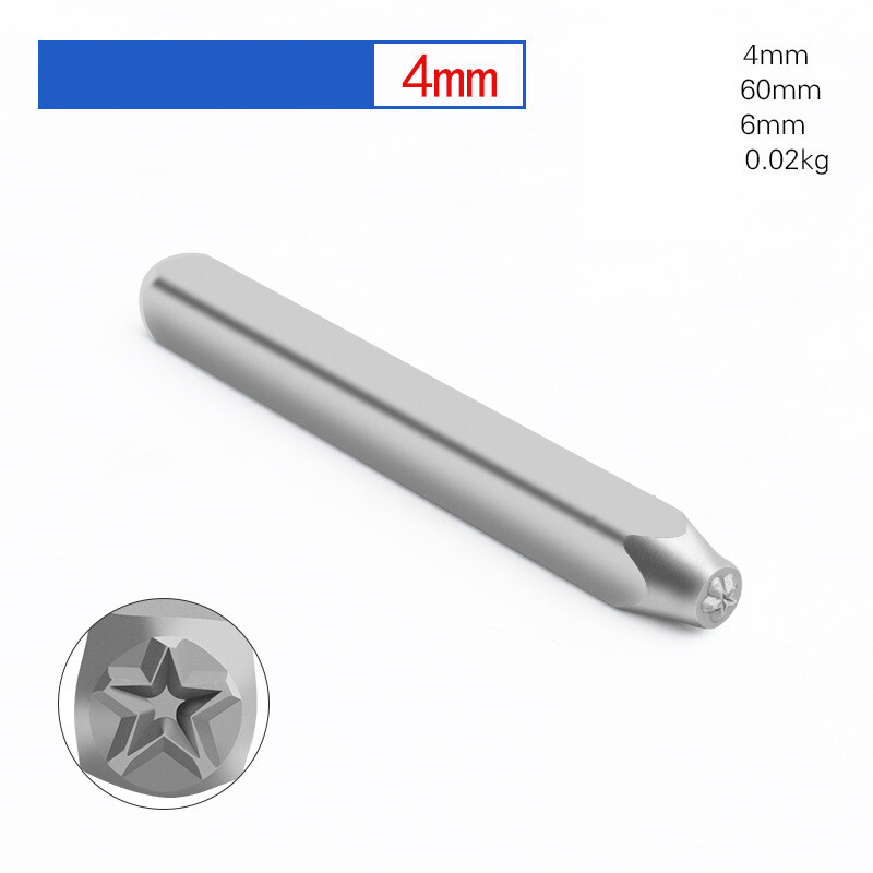 Formos šriftas plieninis antspaudas plieno kodo perforatorius 3-12mmAZ plieninis antspaudas plieno numeris skaitmeninis simbolis Angliškas ženklas plieno raidė