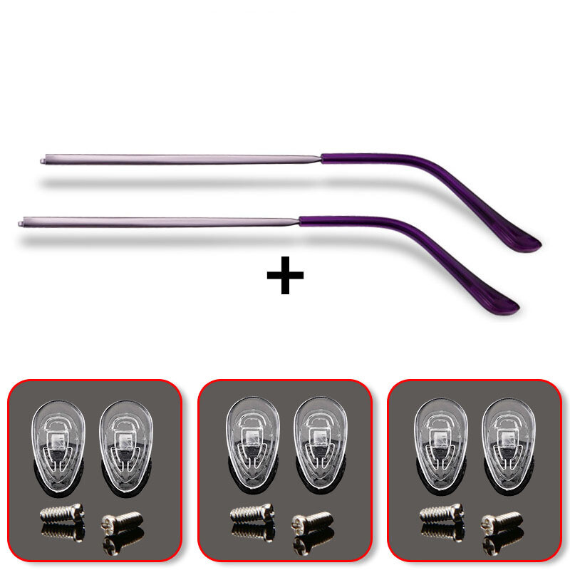 Keičiami akinių kojelės Universalūs trumparegystė metaliniai akinių rėmeliai aksesuarai akiniai kojelės akinių poros kojelės su vienu dantu sugedęs remontas