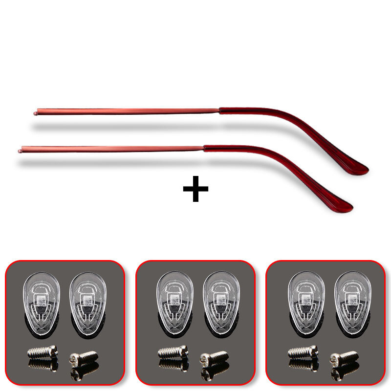 Keičiami akinių kojelės Universalūs trumparegystė metaliniai akinių rėmeliai aksesuarai akiniai kojelės akinių poros kojelės su vienu dantu sugedęs remontas