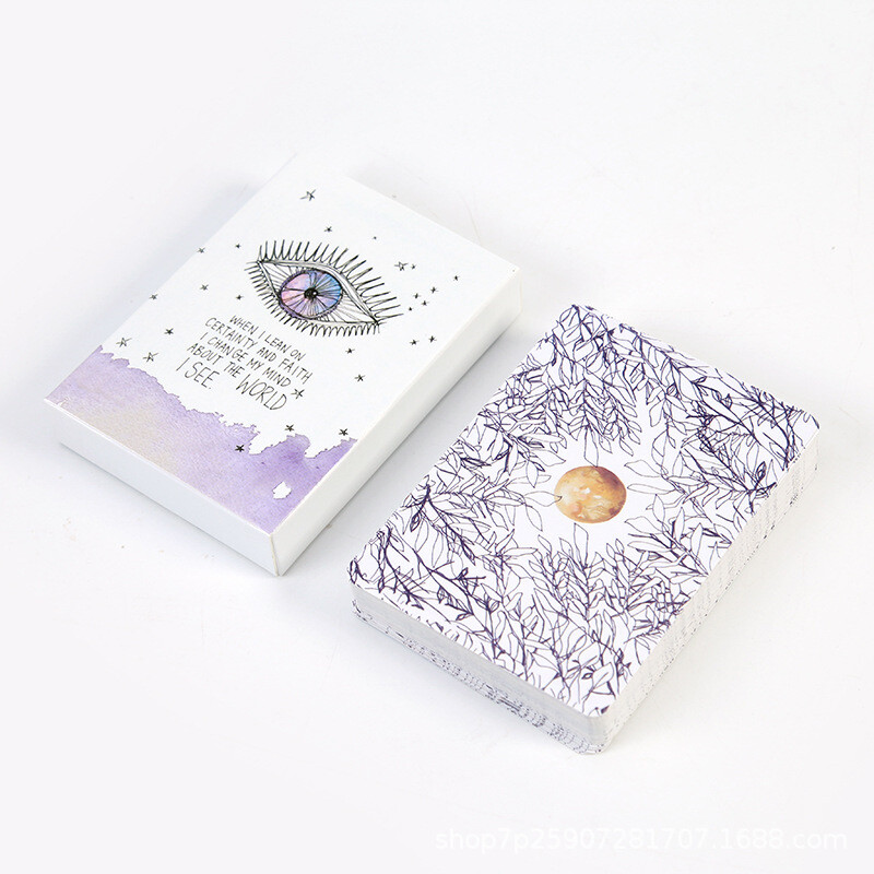 Határokon átívelő angol Oracle Cards Oracle Cards Társasjáték kártyák 