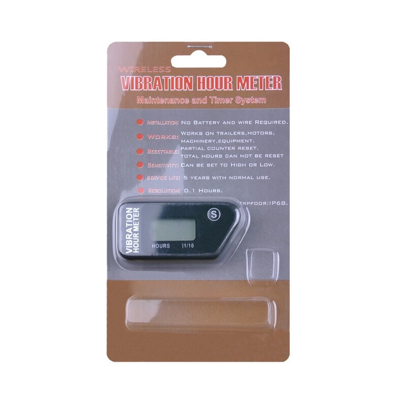 Temporizator de vibrații fără fir 016B Temporizator de vibrații fără fir cu capacitate de resetare a contorului