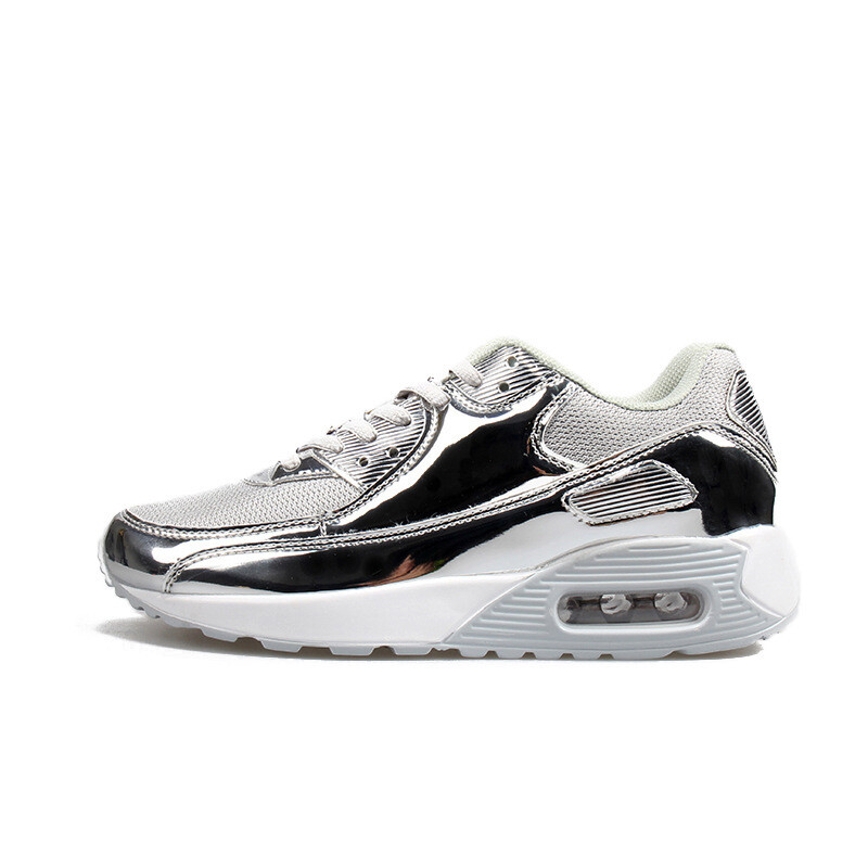 Adidași din plasă de vară coreeană, respirabili, pentru bărbați și femei, adidași din piele lăcuită lucioasă, Harajuku, pantofi sport, fitness