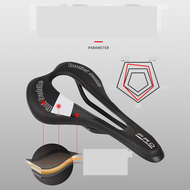 DODICI ülikerge süsinikkiust EVA istmekott, suur õõnes padi, maastikuratta istmekott reisikott 120g