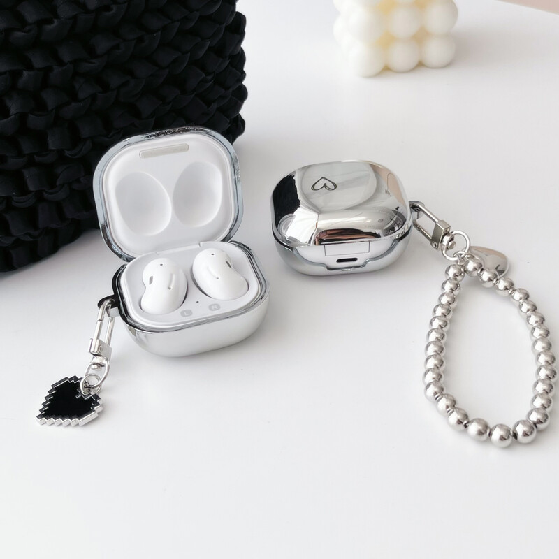 Apsauginis dangtelis skirtas Samsung Buds2 Pro Bluetooth ausinėms, tinka Galaxy Buds Live galvanizuojamam Soft Shell pakabukui