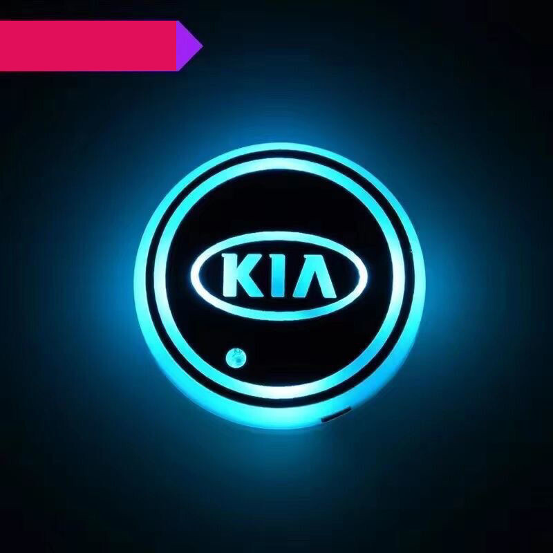 Automobilio šviečiantis vandens padas LED atmosferos šviesos spalvingas lizdas automobilio salono modifikavimui, tinkamas Honda Accord Civic