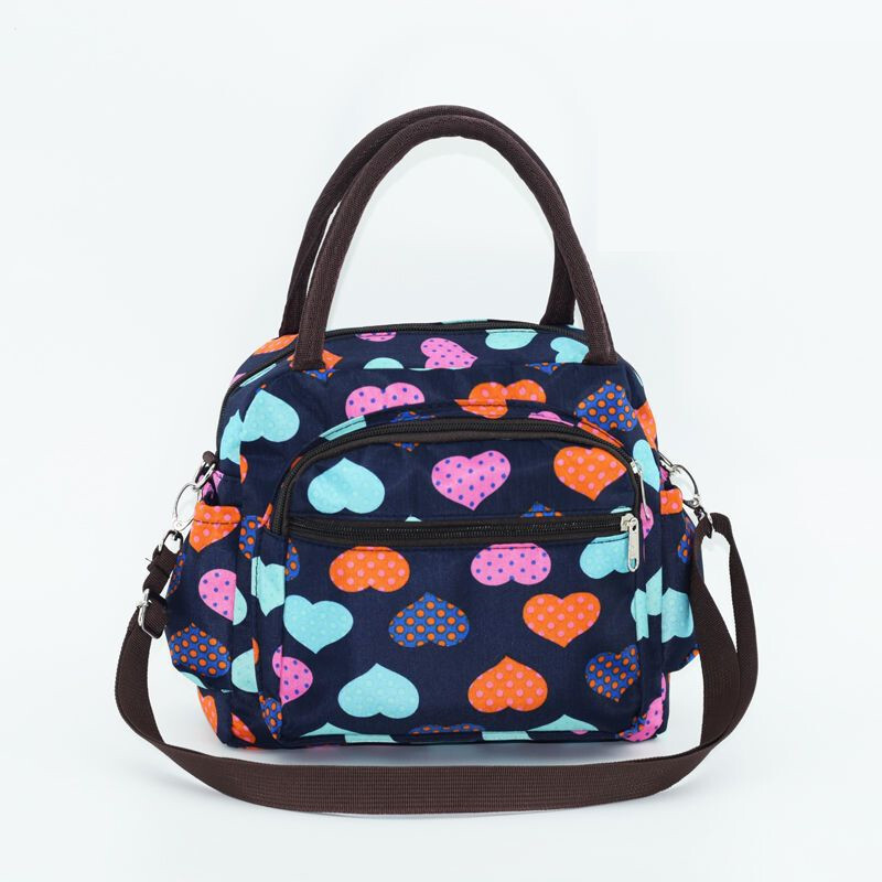 Дамска чанта едноцветна месинджър чанта дебела водоустойчива чанта за мама Малка чанта за едно рамо от плат Оксфордска чанта за ръчно съхранение