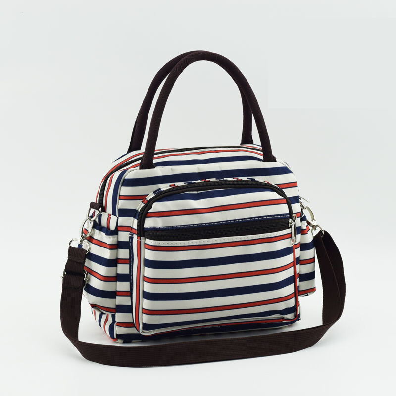 Дамска чанта едноцветна месинджър чанта дебела водоустойчива чанта за мама Малка чанта за едно рамо от плат Оксфордска чанта за ръчно съхранение