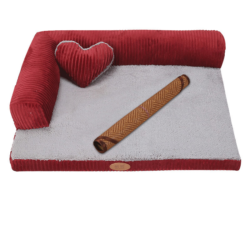 Vasarinė išimama ir plaunama sofa šunų nameliui šunims dideliems ir mažiems šunų guoliams Teddy namelis šunų lova kačių namelis universalus visiems sezonams