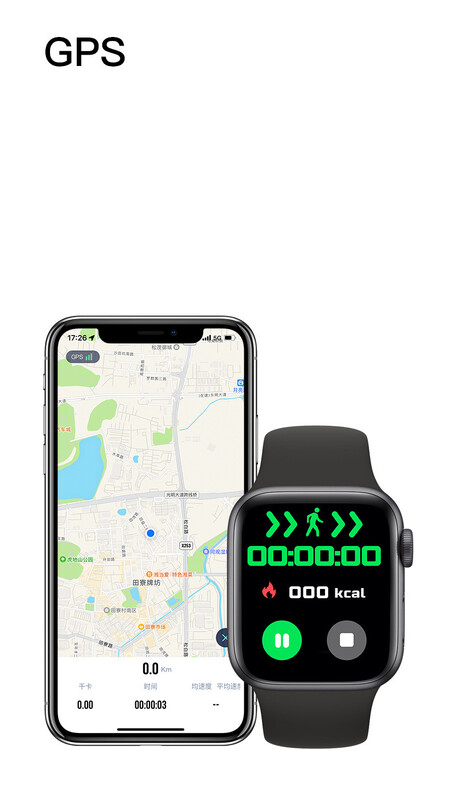 Смарт часовник Huaqiangbei Watch9 Bluetooth телефонно обаждане S8 черна технология мултифункционален спортен калкулатор гривна