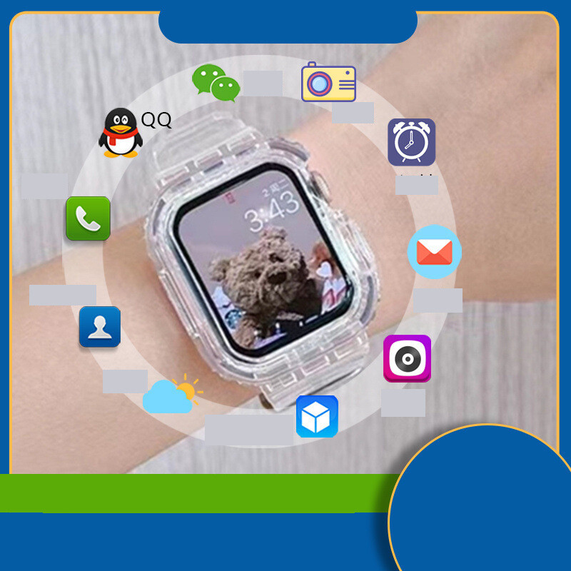 Смарт часовник Huaqiangbei Watch9 Bluetooth телефонно обаждане S8 черна технология мултифункционален спортен калкулатор гривна