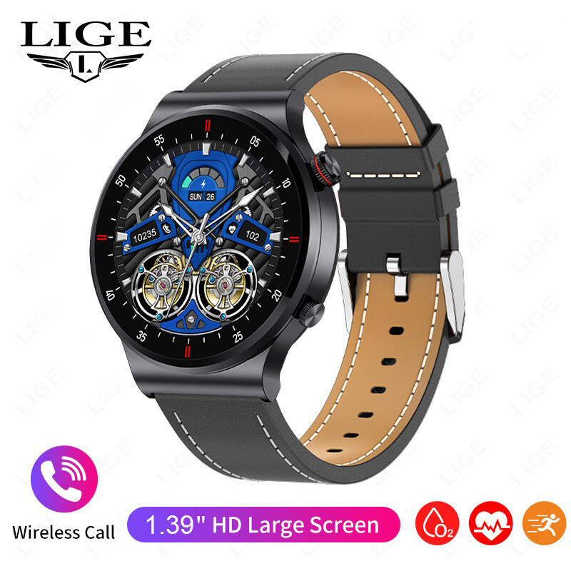Смарт часовник за мъже и жени, многофункционален, кръвно налягане, пулс, спортна гривна, Bluetooth разговор, дропшипинг на едро