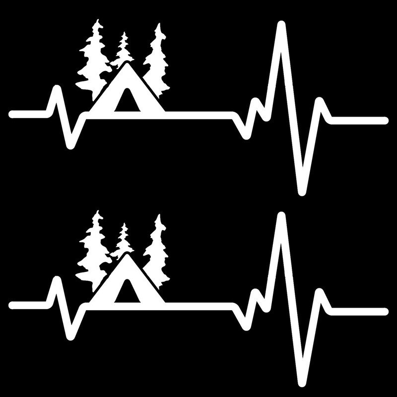 Палатка къмпинг, RV лате арт стикери