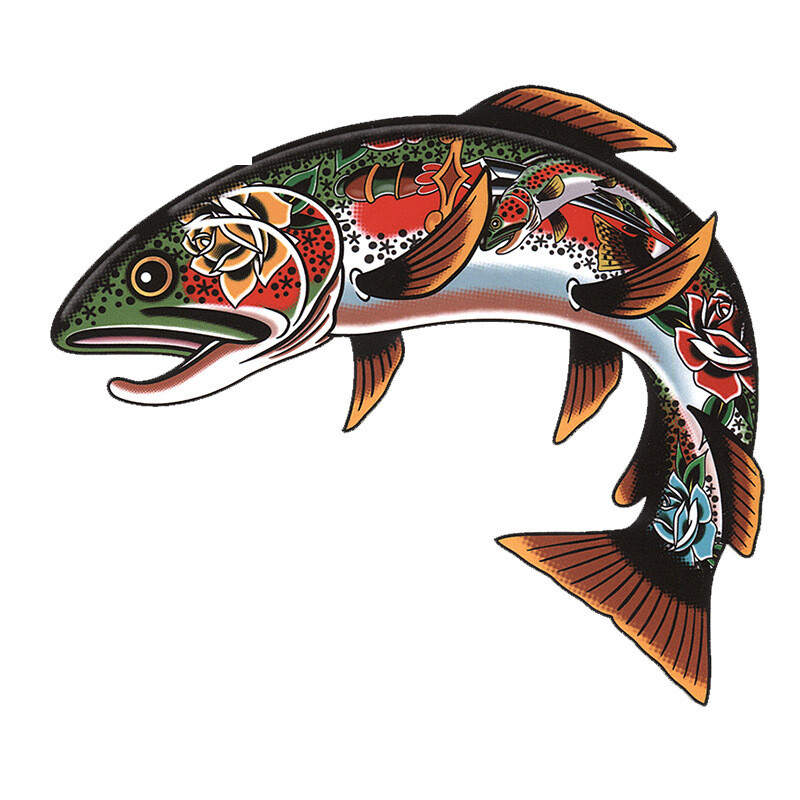 Палатка къмпинг, RV лате арт стикери