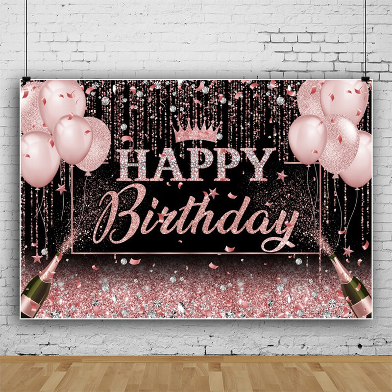 Tarpvalstybinis naujas juodo aukso pakabinamas audinys užsienio prekybos gimtadienio fono audinio dekoravimo reklamjuostės vakarėlio išdėstymas